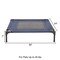 Pet Adobe Pet Adobe Steel Frame Elevated Dog Bed - 30x24, Navy 797585CTO - alternate 2